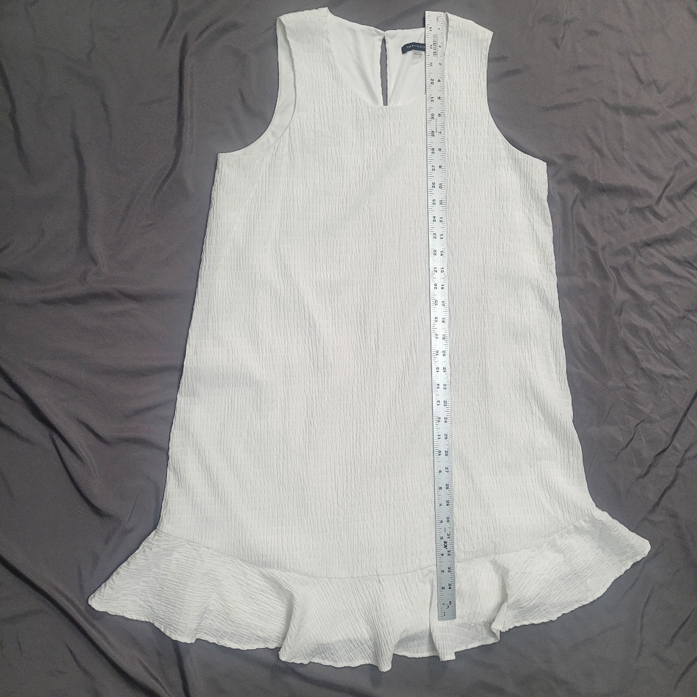 $Tommy Hilfiger White Flowy Dress, Size 12 - Picture 8 of 10